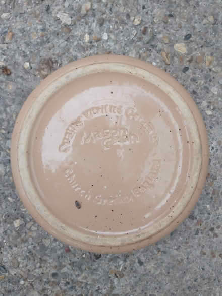 Photo of free Dog bowl ceramic (Saints LU3) #3