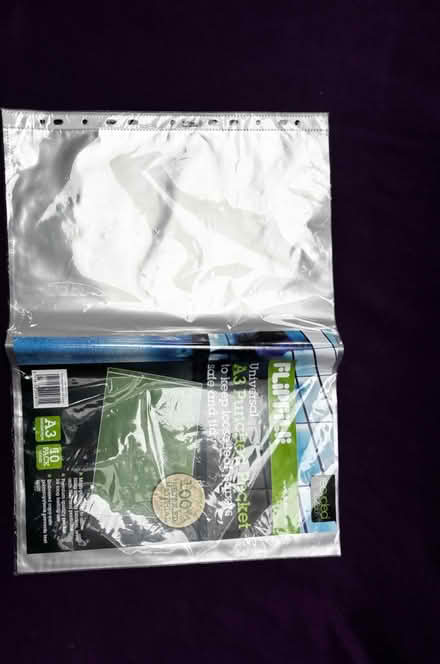 Photo of free A3 poly pockets (Kings Heath B14) #1