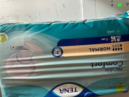 Photo of free 2packs of Tena pads (Rayners Lane HA2) #1