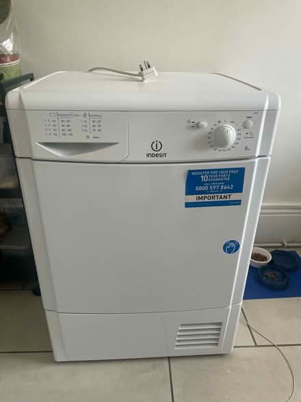 Photo of free Indesit 8kg Dryer (Crouch End) #1