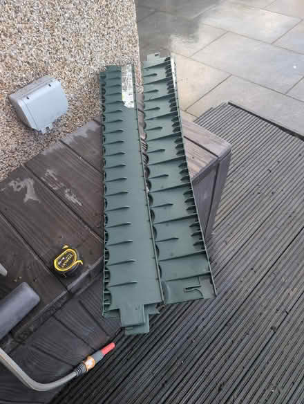 Photo of free 4 plastic garden Edging strips (Borrowash) #1