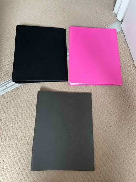 Photo of free Three ringbinders (Queen Edith's Ward CB1) #1