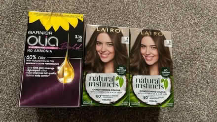 Photo of free 3 x boxes unused hair dye (Church Lench WR11 4UG) #1