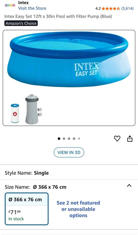 Photo of free Intex Easy Set Pool (Reading, RG31) #3
