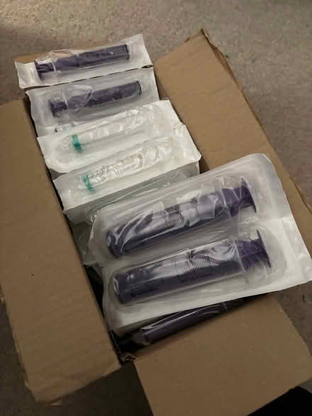 Photo of free Box of sterile syringes (no needles!) (Twickenham TW2) #1