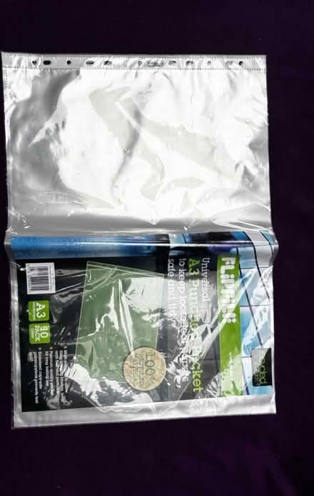 Photo of free A3 poly pockets (Kings Heath B14) #1