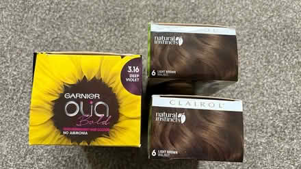 Photo of free 3 x boxes unused hair dye (Church Lench WR11 4UG) #2