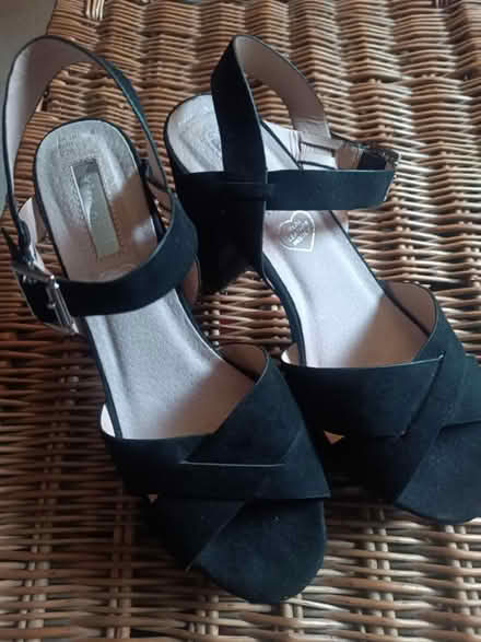 Photo of free Black sandals (Hanwell W7) #1