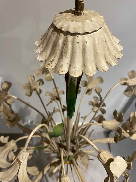 Photo of free Vintage metal chandelier (Ravenscourt Park W6) #4