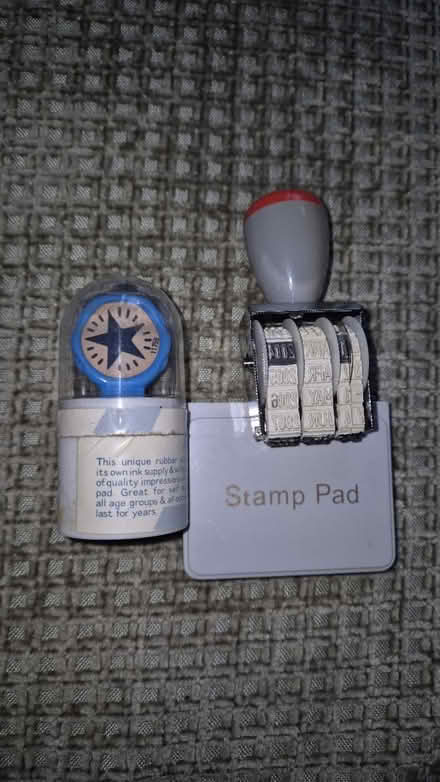 Photo of free Rubber stamps (N18 1QD) #4
