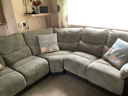 Photo of free Corner recliner sofa (Grantham NG33) #1