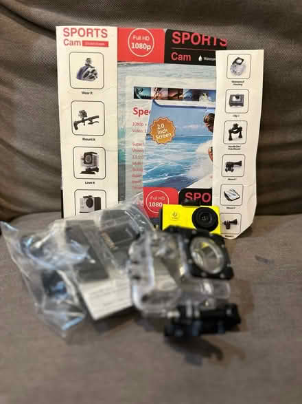 Photo of free Old waterproof sports cam - unused (Palisades, NW, WDC) #1