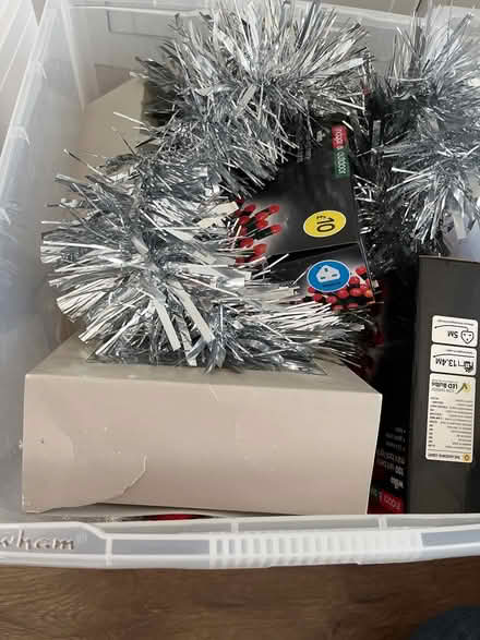 Photo of free Box of Christmas decorations (Saltdean) #1