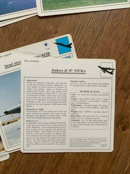 Photo of free Aeroplane collector’s cards (Malvern WR14) #2
