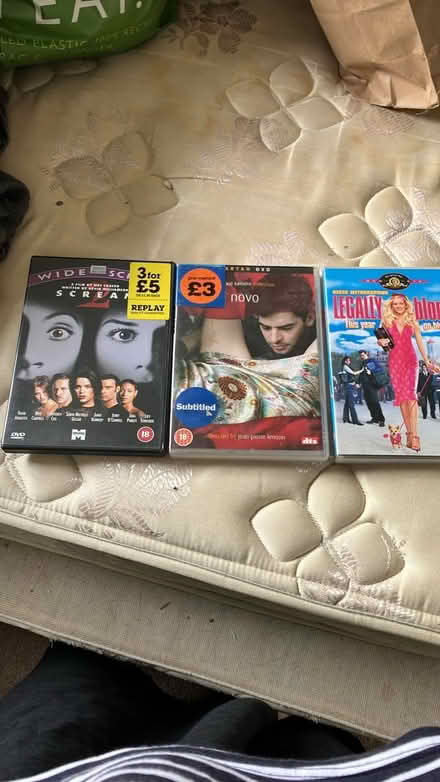 Photo of free Bag of dvds (NE5 etal lane) #1