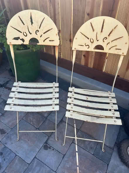 Photo of free Metal Chair (El Cerrito) #1