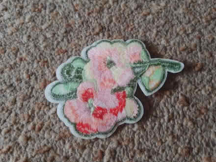 Photo of free Floral iron on patch (Harrogate. HG1.) #2