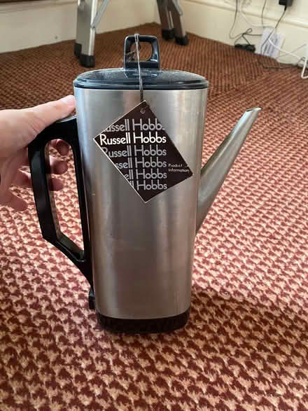 Photo of free Russell & Hobbs coffee percolator (Queens Park W9) #2