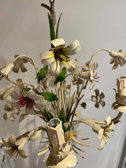 Photo of free Vintage metal chandelier (Ravenscourt Park W6) #1