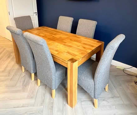 Photo of free Dining table and 6 chairs (Rush, Co Dublin) #2