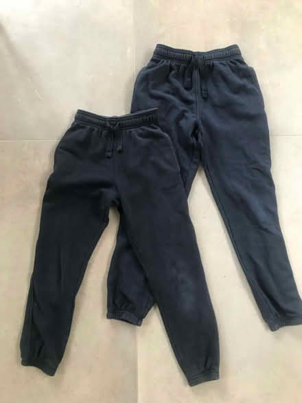 Photo of free Navy M&S joggers age 7-8 and 9-10 (Bromham MK43) #1