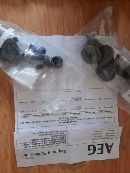 Photo of free AEG Dishwasher wheels (Glenleigh Park TN39) #1