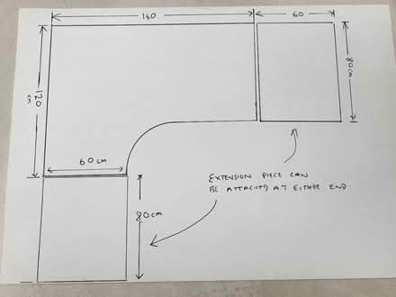 Photo of free Sturdy office desk from Ikea (Sidcup DA15) #1