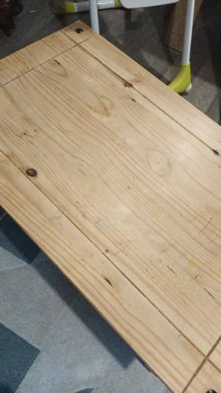 Photo of free Mexican pine coffee table (Ledbury HR8) #2