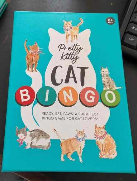 Photo of free Cat bingo game (Crewe CW1) #1