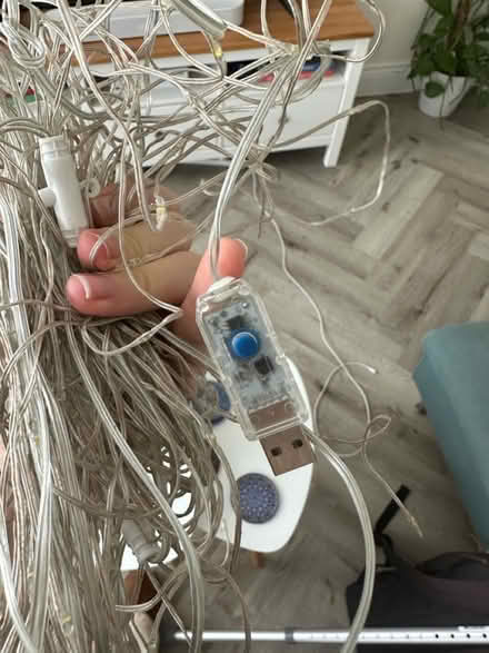 Photo of free waterfall fairy lights with USB (Hove, Lansdowne Place, BN3) #2