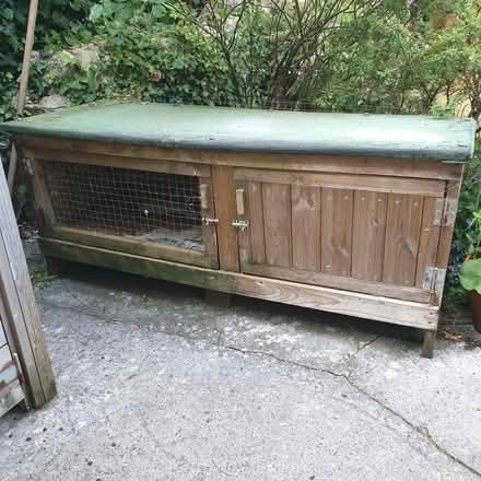 Photo of free Rabbit/ guinea pig hutch (Paulton) #1