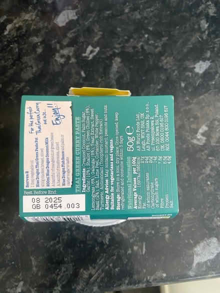Photo of free Curry paste (Waltham Abbey EN91) #4