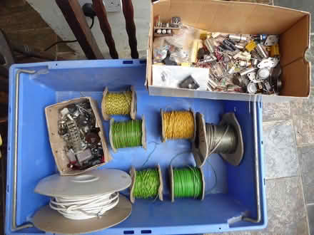 Photo of free Electronic components and wire (Nailsworth) #1