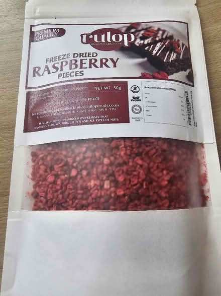 Photo of free Freeze dried raspberries (Malvern Link WR14) #1