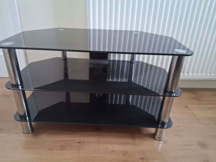 Photo of free Glass TV Stand (Sale M33) #2