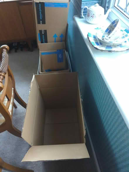 Photo of free Various cardboard/moving boxes (Blossomfield B91) #1