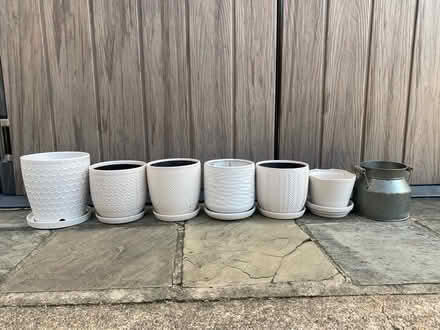 Photo of free Pots and planters (Near Ft. Totten Park) #1
