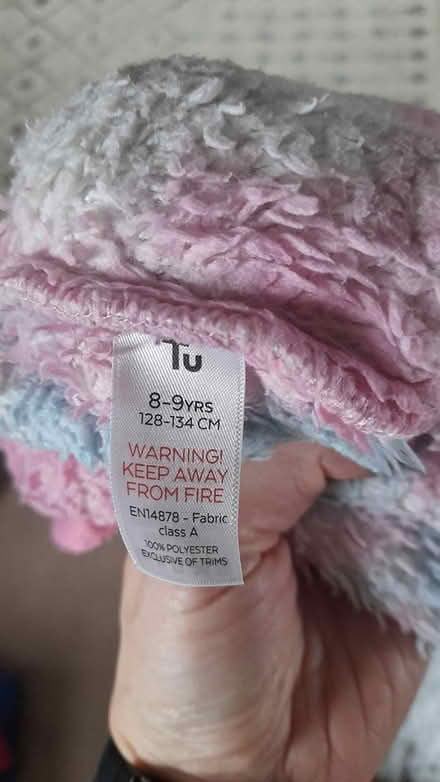 Photo of free Child 8-9 unicorn cozy onesie pj TU (Liversedge WF15) #3