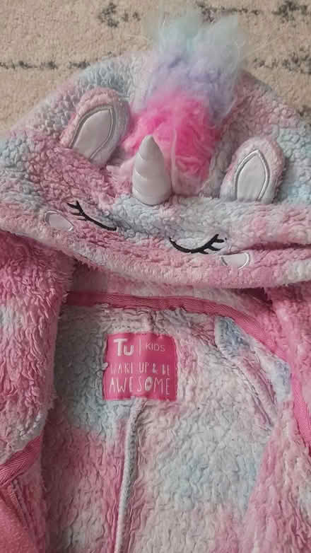 Photo of free Child 8-9 unicorn cozy onesie pj TU (Liversedge WF15) #2