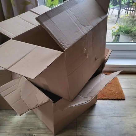 Photo of free Cardboard Boxes (Fordham Heath CO3) #1