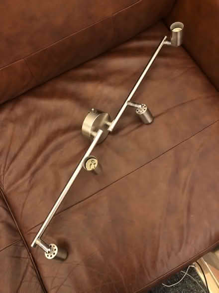 Photo of free Adjustable chrome ceiling light (Kendal) #1