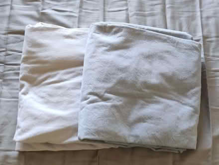 Photo of free dunelm 100% brushed cotton double fitted sheet (Wildwood ST17) #1