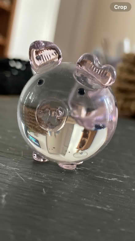 Photo of free Little glass pig (Annesley NG15) #1