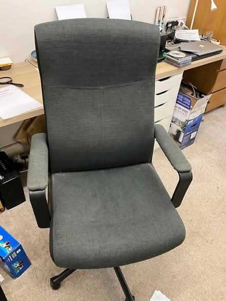 Photo of free Two black office chairs (Hartford) #1