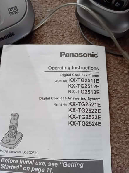 Photo of free Twin-set of Panasonic house phones (Sele Farm SG14) #2
