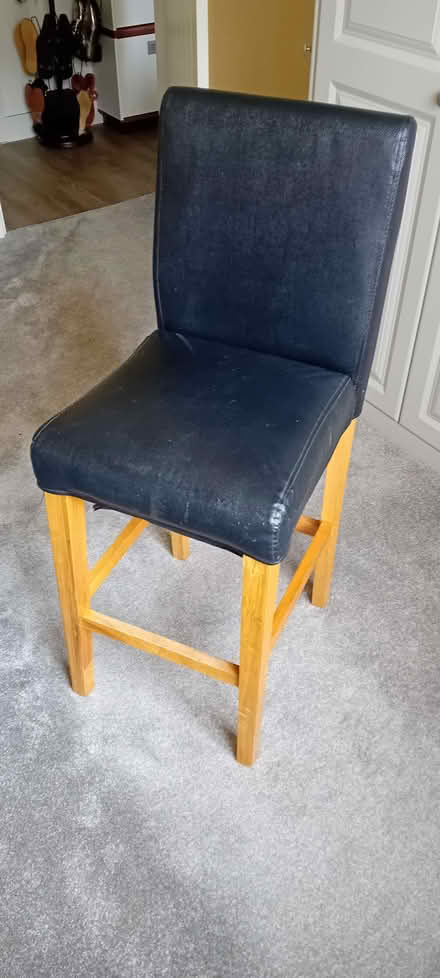 Photo of free Breakfast bar chairs (Hackney Cross WR13) #1