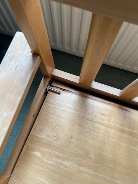 Photo of free Kids solid wood indoor bench with storage (Stanhill BB5) #3