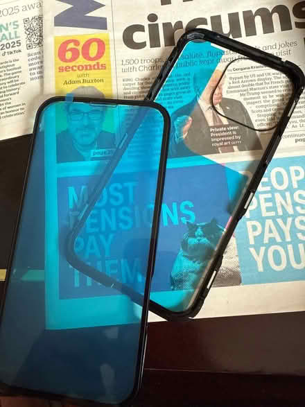 Photo of free iPhone 16 pro max back cover (Drylaw EH4) #1