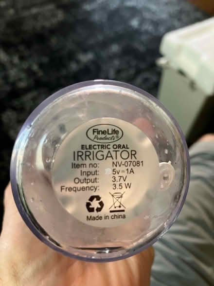 Photo of free Oral Irrigator (“waterpik”) (Crestwood, NW DC) #2