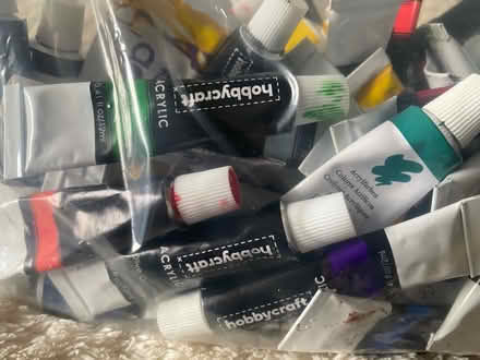 Photo of free Acrylic paint (West Malling ME19 6) #3